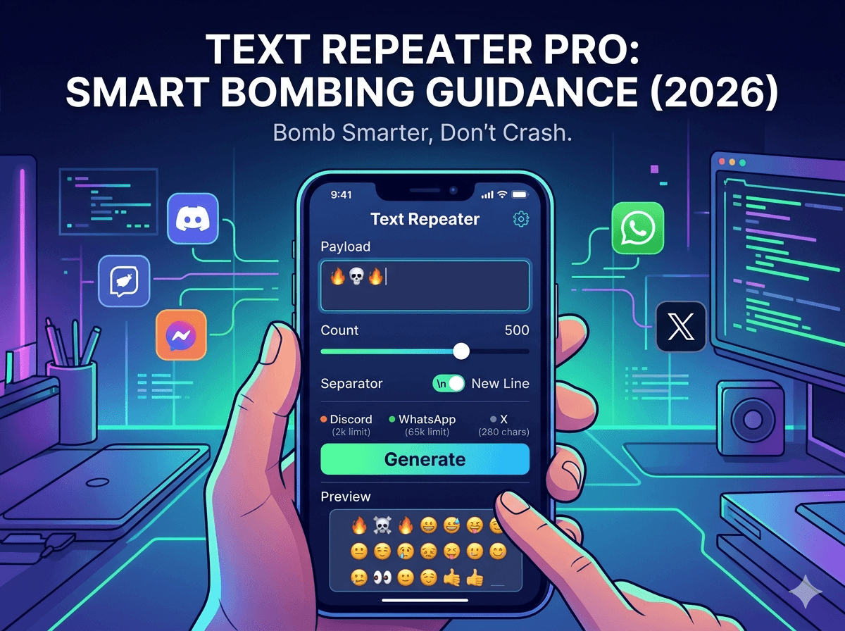 Text Repeater Guide: Best Tips for WhatsApp, Discord & X